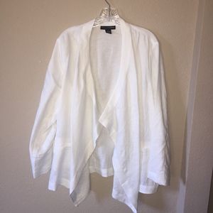 Grace Elements Woman Linen Open Jacket/Cardigan